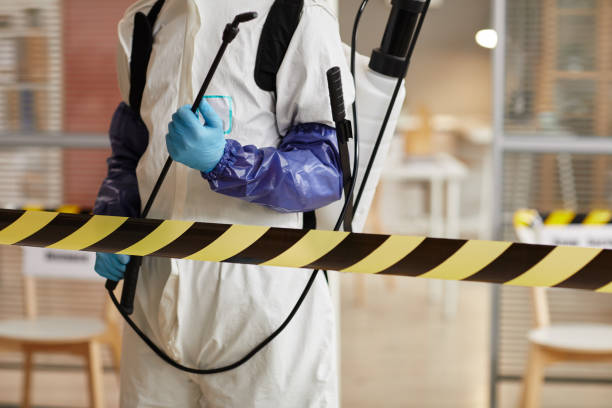 Professional Biohazard technician working in Walnut Creek, NC